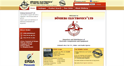 Desktop Screenshot of donberg.ie